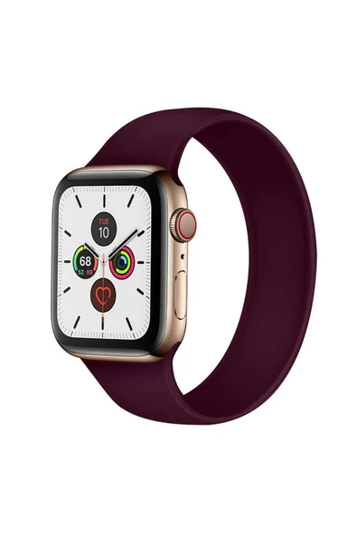 Watch 2/3/4/5/6/7/8/se/nike 38mm 40mm 41mm Mat Silikon Kordon Small 12,9cm (KRD-31) - 2