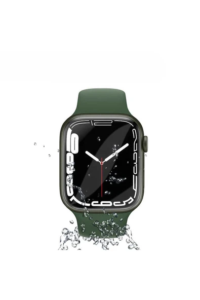 Watch 7 41mm Ekran Koruyucu Kavisli Silikon Yapılı Nano (NARR TPU BODY) - 5