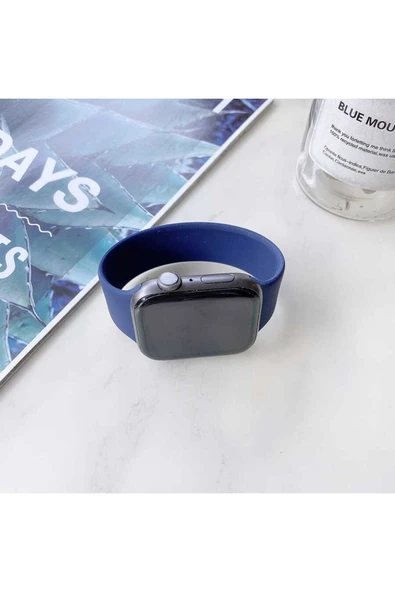 Watch 2/3/4/5/6/7/8/se/ultra/nike 42mm 44mm 45mm 49mm Mat Silikon Kordon Large 16.4cm (KRD-31)