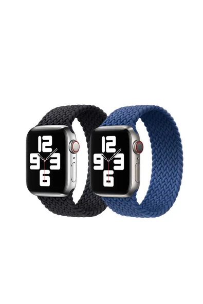 Watch 2/3/4/5/6/7/8/se/ultra/nike 42mm 44mm 45mm 49mm Hasır Kordon Large 16cm (KRD-32) - 3