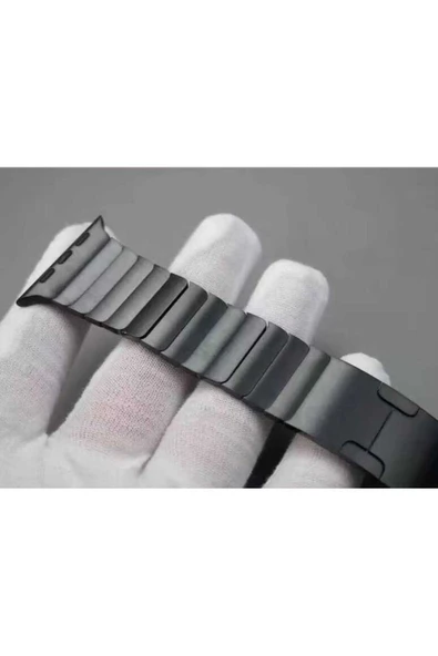 Watch 2/3/4/5/6/7/8/se/nike 38mm 40mm 41mm Metal Kordon Şık Tasarım (KRD-35) - 5