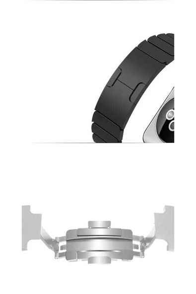 Watch 2/3/4/5/6/7/8/se/ultra/nike 42mm 44mm 45mm 49mm Metal Kordon Şık Tasarım (KRD-35) - 3