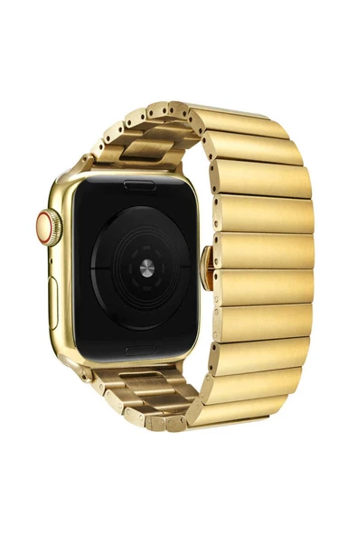 Watch 2/3/4/5/6/7/8/se/nike 38mm 40mm 41mm Metal Kordon Şık Tasarım (KRD-41) - 4