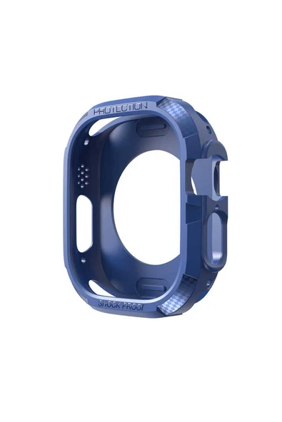 Watch Ultra 49mm Kılıf Kasa Sert Pc Silikon Koruyucu Kapak (GARD 17) - 2