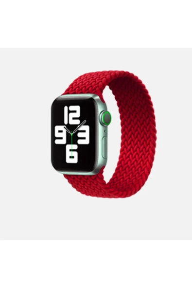 Watch 2/3/4/5/6/7/8/se/ultra/nike 42mm 44mm 45mm 49mm Hasır Kordon Large 16cm (KRD-32)
