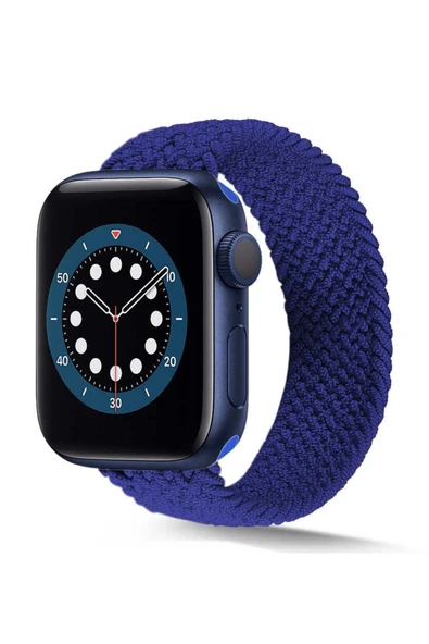 Watch 2/3/4/5/6/7/8/se/ultra/nike 42mm 44mm 45mm 49mm Silikon Kordon Tasarım Large (KRD-38) - 2