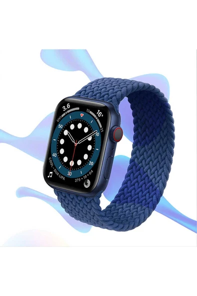 Watch 2/3/4/5/6/7/8/se/ultra/nike 42mm 44mm 45mm 49mm Hasır Kordon Large 16cm (KRD-32) - 4