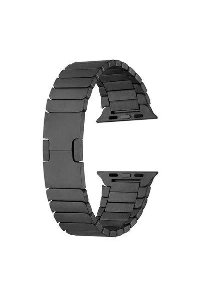 Watch 2/3/4/5/6/7/8/se/ultra/ Uyumlu 42mm 44mm 45mm 49mm Metal Kordon Parçalı Tasarım (KRD-82)