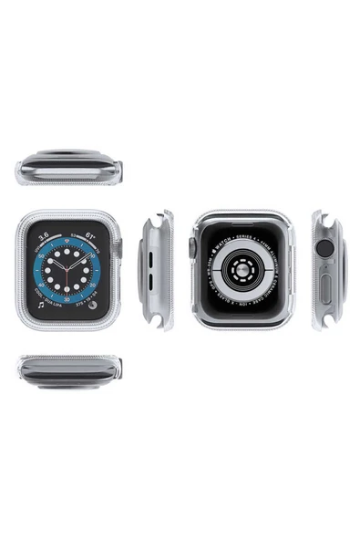 Watch 42mm Kılıf Kasa Koruyucu 360 Tam Koruma Kapak (GARD 03) - Resim 4