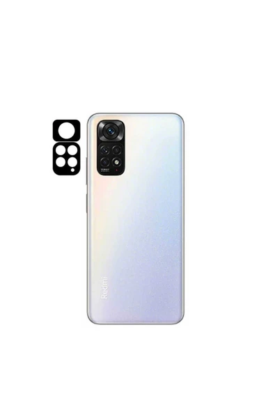 Xiaomi Redmi Note 11 Pro 5G Kamera Lens Koruyucu Siyah Çerçeveli Korunaklı (3D K.C) Siyah - 2