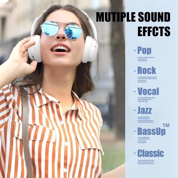 BERIBES Kulak Üstü Bluetooth Kulaklık - 2