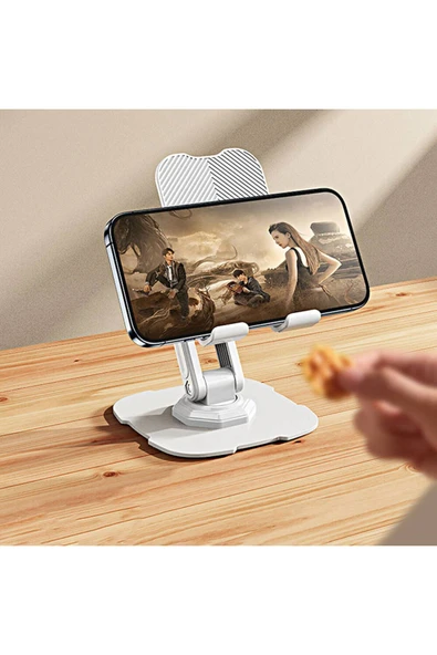 Dönebilen Başlıklı Telefon Ve Tablet Standı (L23) - 5