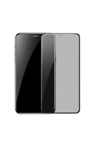 Iphone 11 Hayalet Ekran Koruyucu Esnek Yapılı Koruyucu Privacy /d-p-seramik- Siyah - 2