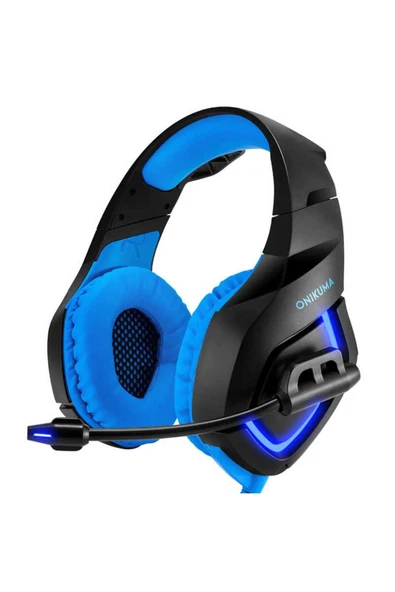 Hafif Portatif Kolayca Katlanıp Taşınabilir Dizayn Kulaklık (Onikuma K1B Oyuncu Kulaklığı 3.5mm) - 2