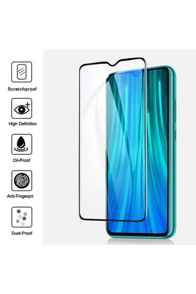Realme C25 Ekran Koruyucu Kırılmaya Dayanıklı Cam Koruyucu /Muzy-5d- Siyah - 3