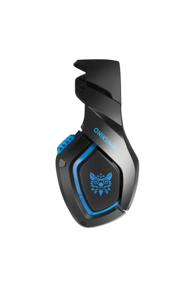 Hafif Portatif Kolayca Katlanıp Taşınabilir Dizayn Kulaklık (Onikuma K1B Oyuncu Kulaklığı 3.5mm) - 4