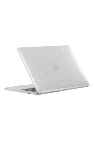 Apple Macbook 13.6 Air 2024 M2 A2681 Şeffaf İnce Koruyucu MSoft Allstar Kapak (z)