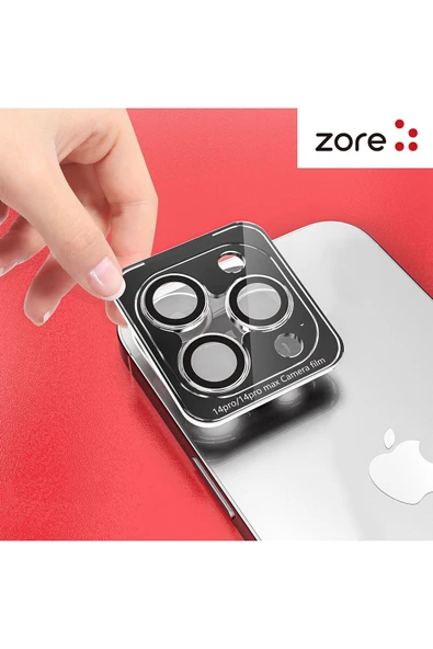 Iphone 12 Pro Max Uyumlu Safir Kamera Lens Koruyucu (kolay Takma Aparatlı) Cl-12 Mavi - 5