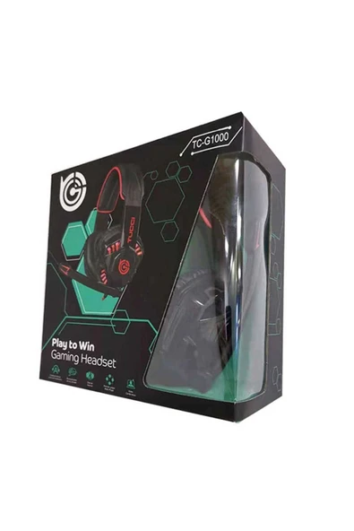 Hafif Portatif Kolayca Katlanıp Taşınabilir Dizayn Kulaklık (TC-1000 Oyuncu Kulaklığı 3.5mm) - 4