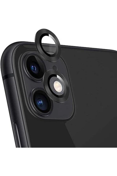 Apple iPhone 11 Premium Uyumlu Safir Parmak İzi Bırakmayan  Kamera Lens Koruyucu CL-12 - 2