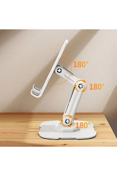 Dönebilen Başlıklı Telefon Ve Tablet Standı (L23) - 4