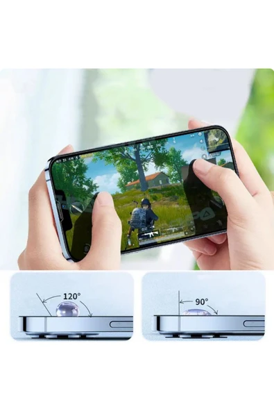 Apple Iphone 8 Plus Heptekiletişim Darbeye Dayanıklı Anti Statik Temperli Cam Ekran K - 3