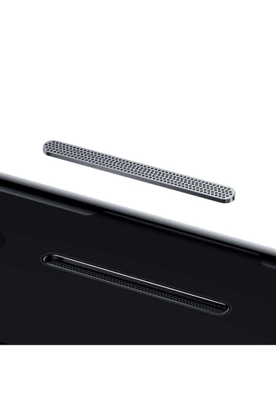 Iphone 8 Plus Ekran Koruyucu Tam Kaplayan Pürüzsüz Ve Hassas Dizayn (ANTİ-DUST) Siyah - 3