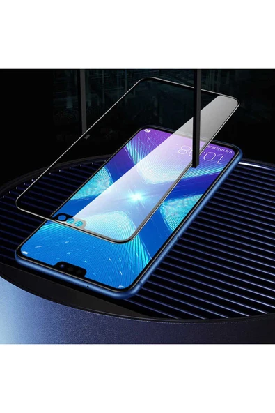 Huawei P20 Pro Hayalet Ekran Koruyucu Temperli Tam Kaplayan Tasarım (New 5D Privacy) Siyah - 4