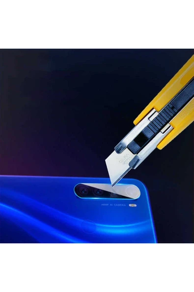 Xiaomi Redmi Note 8 Kamera Lens Koruyucu Cam Filmi Tam Kaplama Tasarım (z-kamera-camı) Renksiz - 3