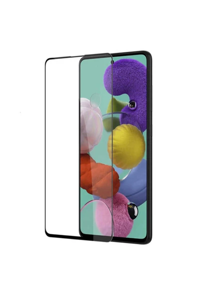 Samsung Galaxy S20 FE Ekran Koruyucu Kırılmaya Dayanıklı Cam Koruyucu (Muzy-5d) Siyah