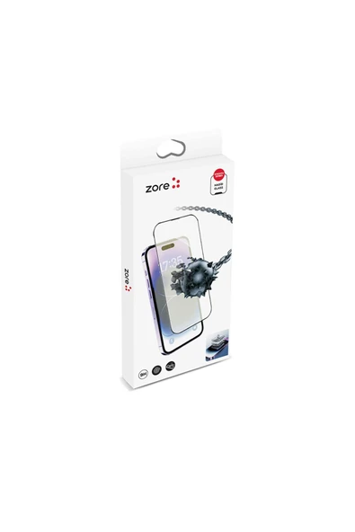 Iphone X Ekran Koruyucu Kolay Uygulama Aparatlı Cam Koruyucu (HADİD) Siyah