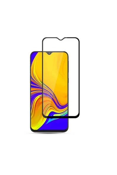 Samsung Galaxy A50 Ekran Koruyucu Kırılmaya Dayanıklı Cam Koruyucu (Muzy-5d) Siyah