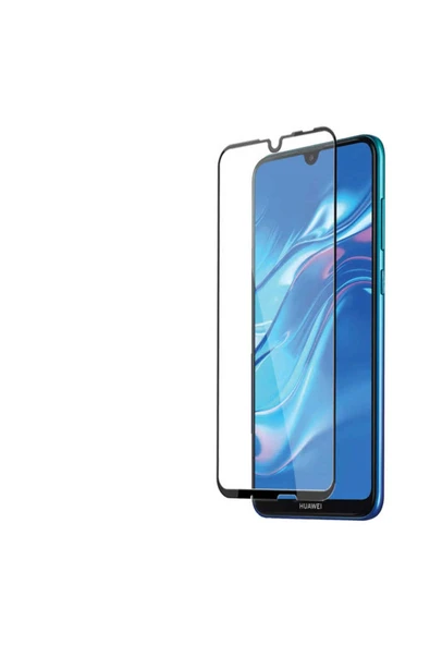 Huawei Y6S 2019 Ekran Koruyucu Kırılmaya Dayanıklı Cam Koruyucu (Muzy-5d) Siyah - Resim 4