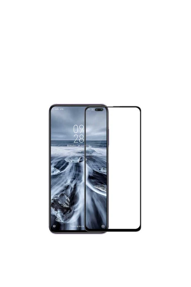 Xiaomi Poco X2 Ekran Koruyucu Kırılmaya Dayanıklı Cam Koruyucu (Muzy-5d) Siyah - 2