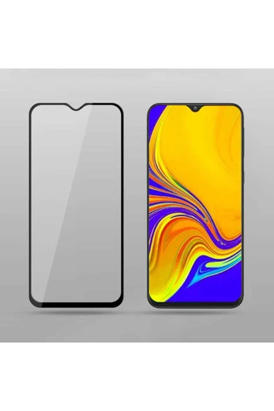 Huawei P Smart 2019 Ekran Koruyucu Kırılmaya Dayanıklı Cam Koruyucu (Muzy-5d) Siyah