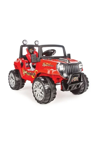 PİLSAN AKÜLÜ ARABA 12 V RANGER KIRMIZI KUMANDALI ürün görseli