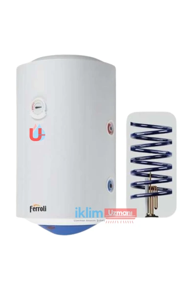 Ferroli CALYPSO Silindirik 100 Litre Elektrikli Termosifon CLYPS-100 (Montaj Hariç) - 7