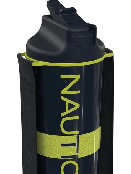 Nautica NTM02 Sport Termos Paslanmaz Çelik 500 ml Navy Lime - 3