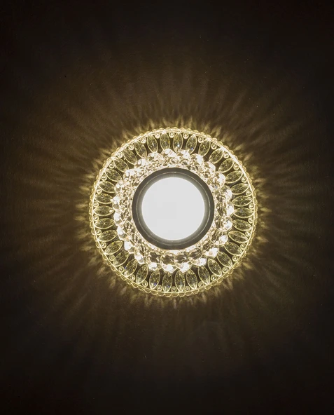 NOAS YL65 1657 İkaros Led Çerçeveli 4000K Kristal Cam Spot Kasa - Resim 2