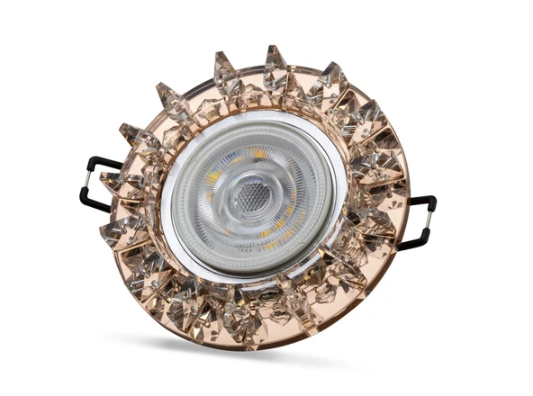 NOAS YL65 1687 Podos Led Çerçeveli 4000K Kristal Cam Spot Kasa
