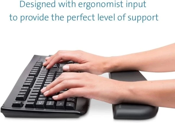 Kensington İnce Klavyeler için ErgoSoft Bilek Desteği (K52800WW) - 7