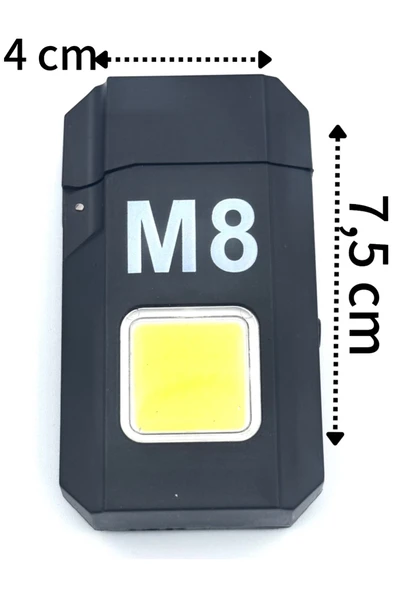 ELEKTRİKLİ ÇAKMAK  GAZSIZ USB  ŞARJLI EL FENERİ - 4