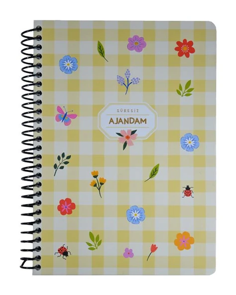 Keskin Color Süresiz Ajandam Sarı