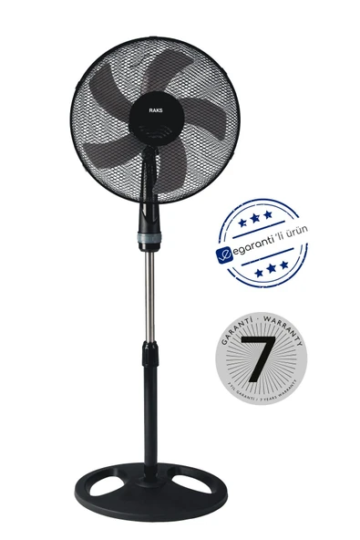 Raks Sf 16 Trıo 55w 3 Fonksiyonlu Ayaklı, Duvar Ve Masa Vantilatörü