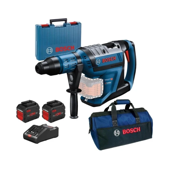 Bosch GBH 18V-45 C Çift Akülü 12 Ah Kırıcı-Delici