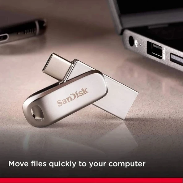 SanDisk Ultra Dual Drive Luxe USB Bellek - 3