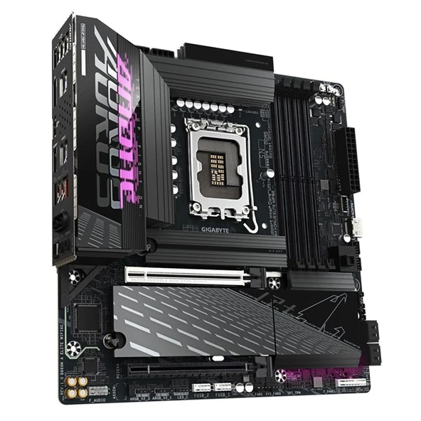 GIGABYTE B860M AORUS ELITE WIFI6E DDR5 HDMI-DP TYPEC PCIE 5.0 1851P mATX - Resim 3