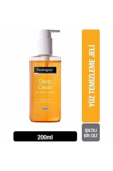 Neutrogena Deep Clean Yüz Temizleme Jeli 200 ml ürün görseli