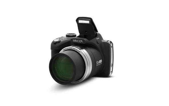 Minolta Pro Shot 16 Mega Piksel HD Dijital Kamera Siyah