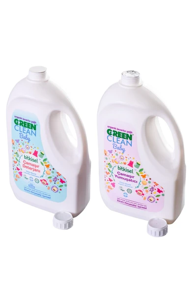 Green Clean Baby Çamaşır Deterjanı 2,75 lt Baby Çamaşır Yumuşatıcı 2,75 lt - 1